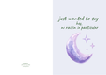 Just Wanted To Say Hey, No Raisin In Particular – Botanical Greeting Card (A5)