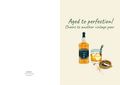 Aged To Perfection, Cheers To Another Vintage Year – Birthday Card (A5)