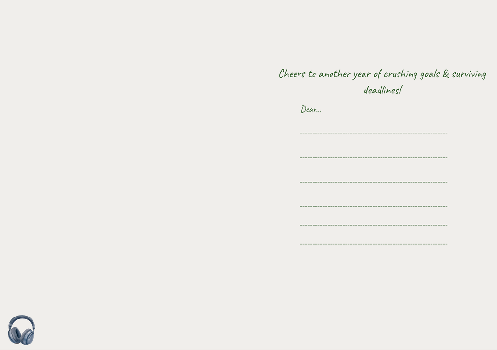 Another Year Wiser But Still Avoiding Unnecessary Emails – Birthday Card (A5)