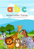 ABC Animal Letter Tracing & Phonics Workbook (A4 Wiro-Bound)